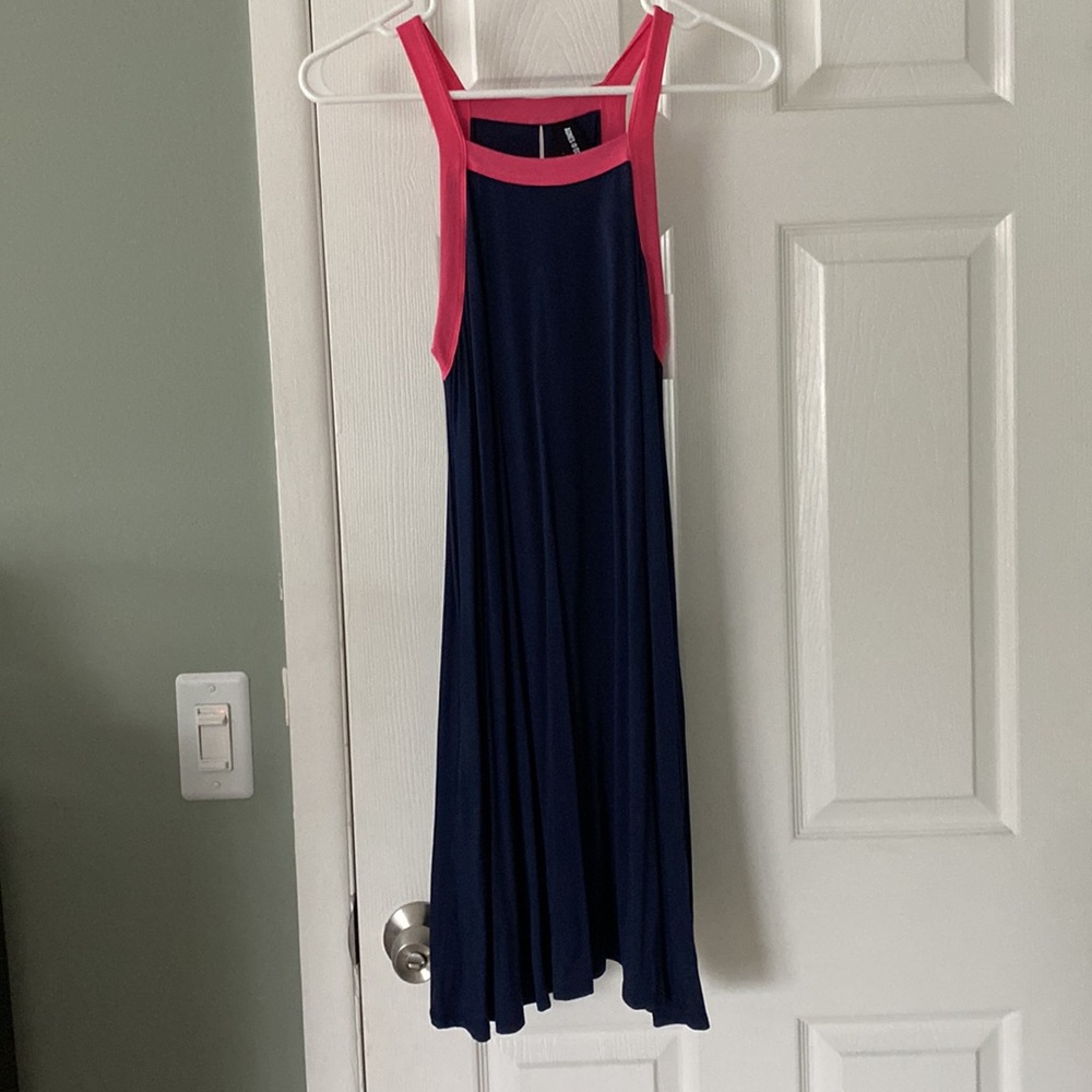 Agnes and Dora blue and pink dress